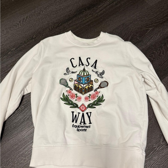 Casa Way White Sweater Cardigan - Picture 5 of 6